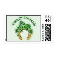 Luck O' The Irish stamp