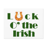 Luck o the irish postcards
