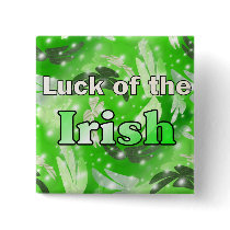Luck of the Irish buttons