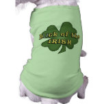 Luck of the Irish Dog Shirt