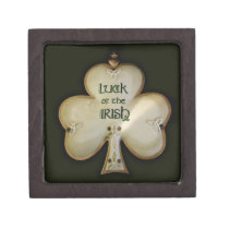 Luck of the Irish keepsake box premium gift boxes