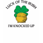 Luck of The Irish Maternity T-Shirt