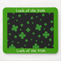luck of the irish mousepad