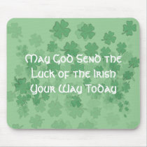 Luck of the Irish Mouse Mat