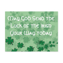 Luck of the Irish Post Cards