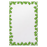 Luck of the Irish Shamrock Stationery