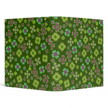 Luck of the Irish Shamrocks Avery Binder by twopurringcats Luck of the Irish Shamrocks Avery Binder