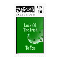 Luck Of The Irish To You Postage Stamps