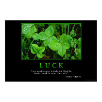 Luck posters