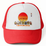 Luck Sucker 7 gods of good fortune Trucker Hat
