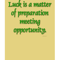 Luck... t-shirts