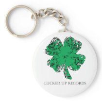 Lucked Up Records Keychain