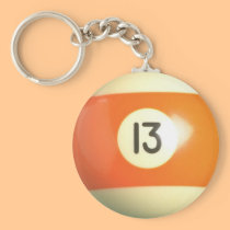 Lucky 13 keychains