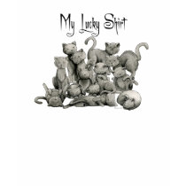 Lucky 13 T-shirt-Customize by 13BlackCatsDesigns Lucky 13 T-shirt-Customize
