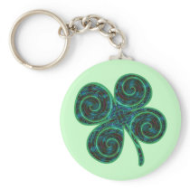 Lucky 4 Leaf Clover keychains