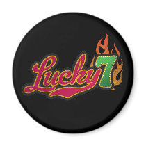 Lucky 7 - Good Luck magnets