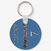 Lucky 7 keychains by thefrozenduck Lucky 7 keychains