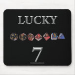 Lucky 7 mouse pad