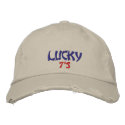 Lucky 7's embroidered hats