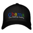 Lucky Barack Obama Embroidered Hat embroidered hats