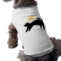 Lucky Black Cat pet clothing by alternateworlds Lucky Black Cat pet clothing