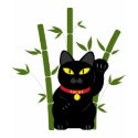 Lucky Black Cat t-shirts by tzuling228 Lucky Black Cat t-shirts