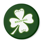 Lucky Bocce Ball Fridge Magnets