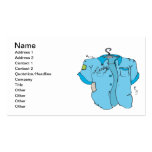 Lucky Bowling Shirt Business Cards