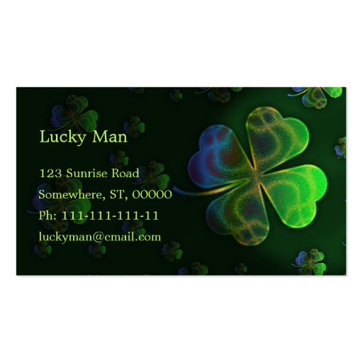 Lucky Business Card
