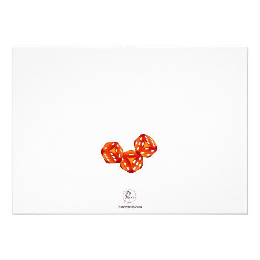Lucky Casino Night Birthday Invitation