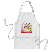 Lucky Cat Aprons