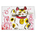 Lucky Cat Card