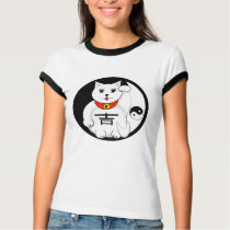 Lucky Cat- Maneki Neko - Beckoning... t-shirts
