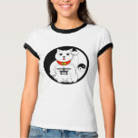 Lucky Cat- Maneki Neko - Beckoning... Tshirts