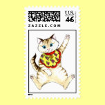 Lucky Cat stamps