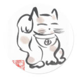 Lucky Cat Sticker Sheet