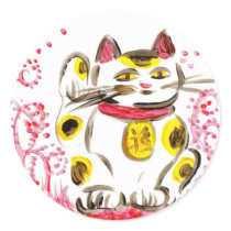 Lucky Cat Stickers