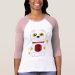Ladies 3/4 Sleeve Raglan (Fitted)
