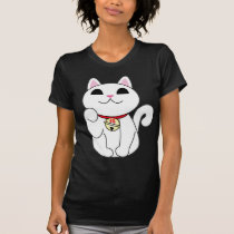 lucky cat tshirt t-shirts