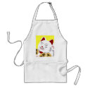 Lucky Cat Vector aprons by kawaii Lucky Cat Vector aprons