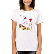 Lucky Cat Vector t-shirts