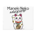 Lucky Cat Whisperer Post Cards