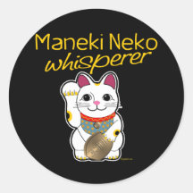 Lucky Cat Whisperer Stickers