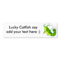 Lucky Catfish bumper stickers