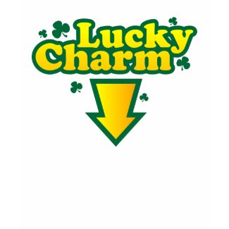Lucky Charm $22.95 (Lime) Ladies Baby Doll Tee shirt