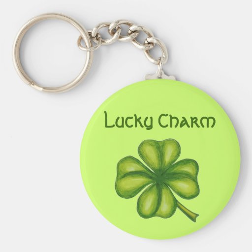 Lucky Charm Keychain Zazzle