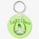 Lucky Charm Leprechaun Keychain