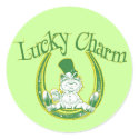 Lucky Charm Leprechaun Sticker sticker