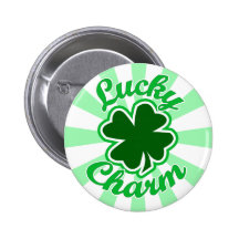 Lucky Charm Pinback Button