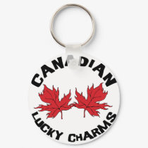 Lucky Charms Canadian keychains by Canada_Day_TShirts Lucky Charms Canadian keychains